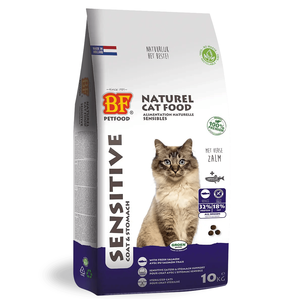 Sensitive - Coat/Stomach Cat