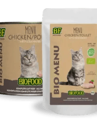 Organic Chicken Menu Cat Wet
