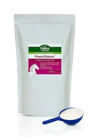 PowerStance Powdered Coconut Oil for Horses 3 kg