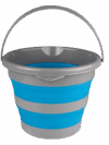 Foldable bucket, 10 litre
