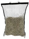 Haynet with filling aid