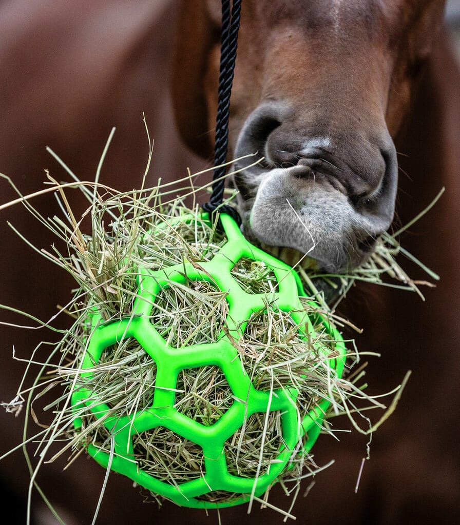 Boule de foin verte
