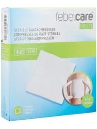 Sterile gauze pads 10x10 cm