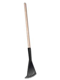 Rake for Manure Scoop