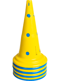 Set of 8 XL pylons including bag (height 50 cm)