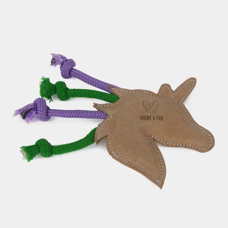Leather Unicorn Toy